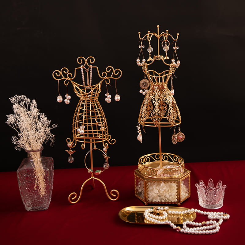 Hiasan Rumah Gaya Eropah Besi Tempa Model Rak Barang Kemas Rak Barang Kemas Pendirian Paparan Kreatif Alat Perlengkapan Artikel