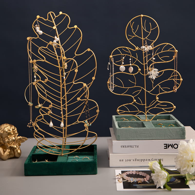 Rak barang kemas logam hiasan eksklusif jualan langsung kilang