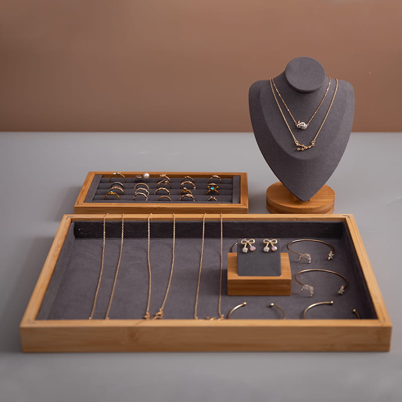 Set Pendirian Paparan Barang Kemas Untuk Gelang Subang Kalung